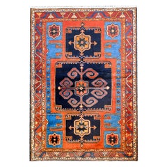 Merveilleux tapis Karabad du début du XXe siècle