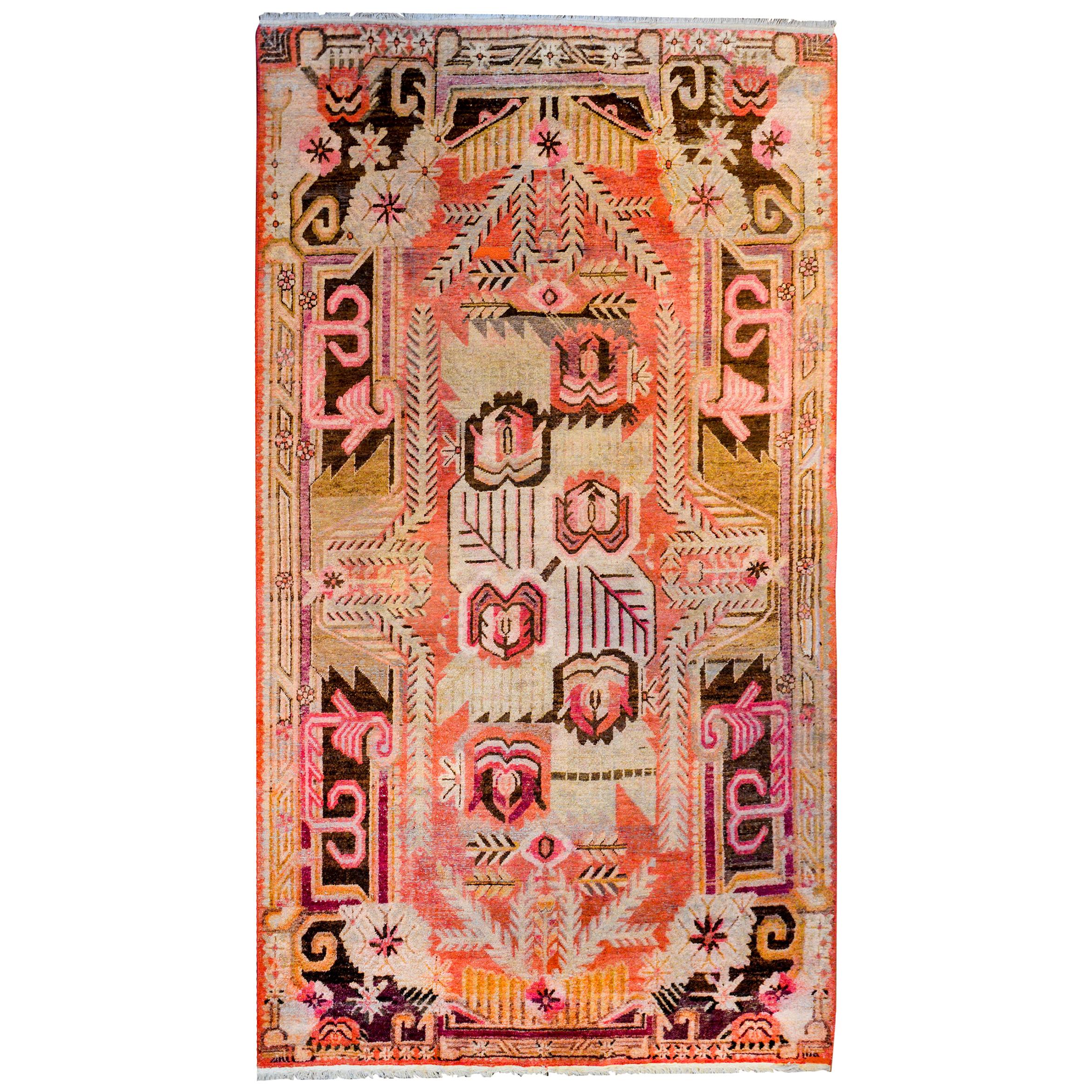 Wonderful Early 20th Century Khotan Rug at 1stDibs