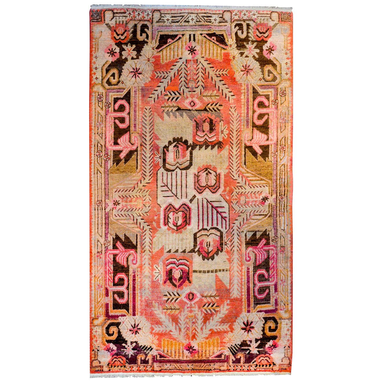Wonderful Early 20th Century Khotan Rug at 1stDibs