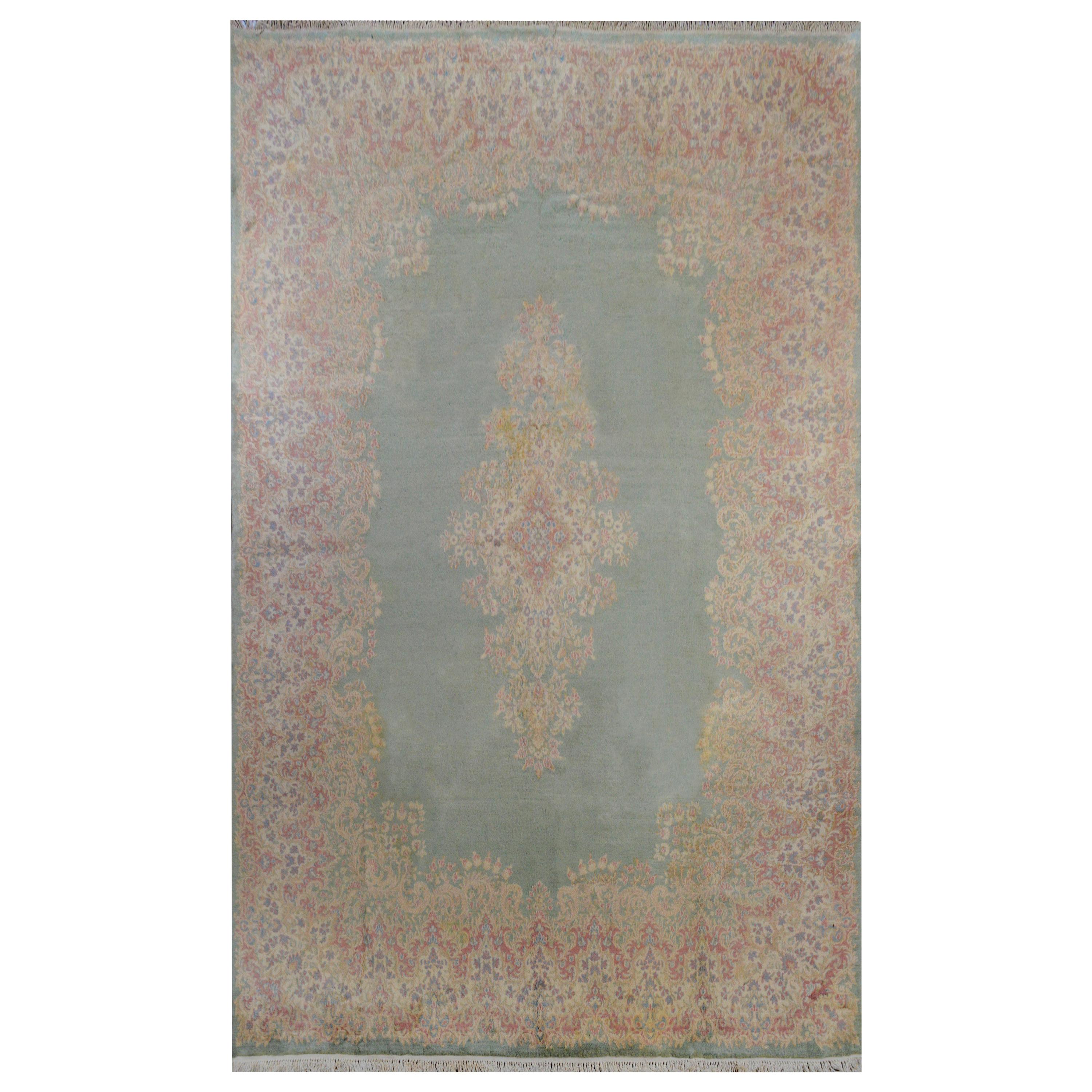 Wonderful Early 20th Century Kirman Rug For Sale