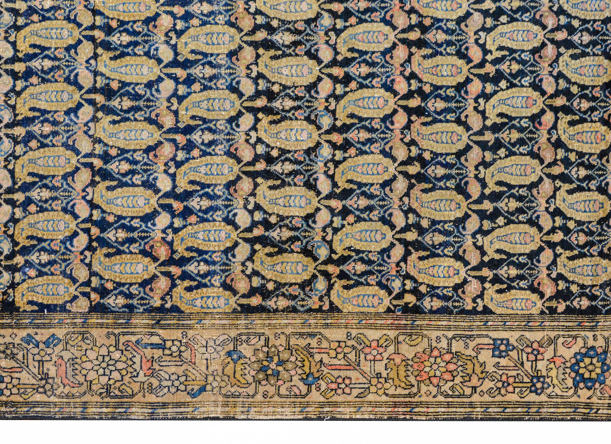 Wonderful Early 20th Century Malayer Rug For Sale 2