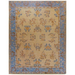 Wonderful Early 20th Century Oushak Rug
