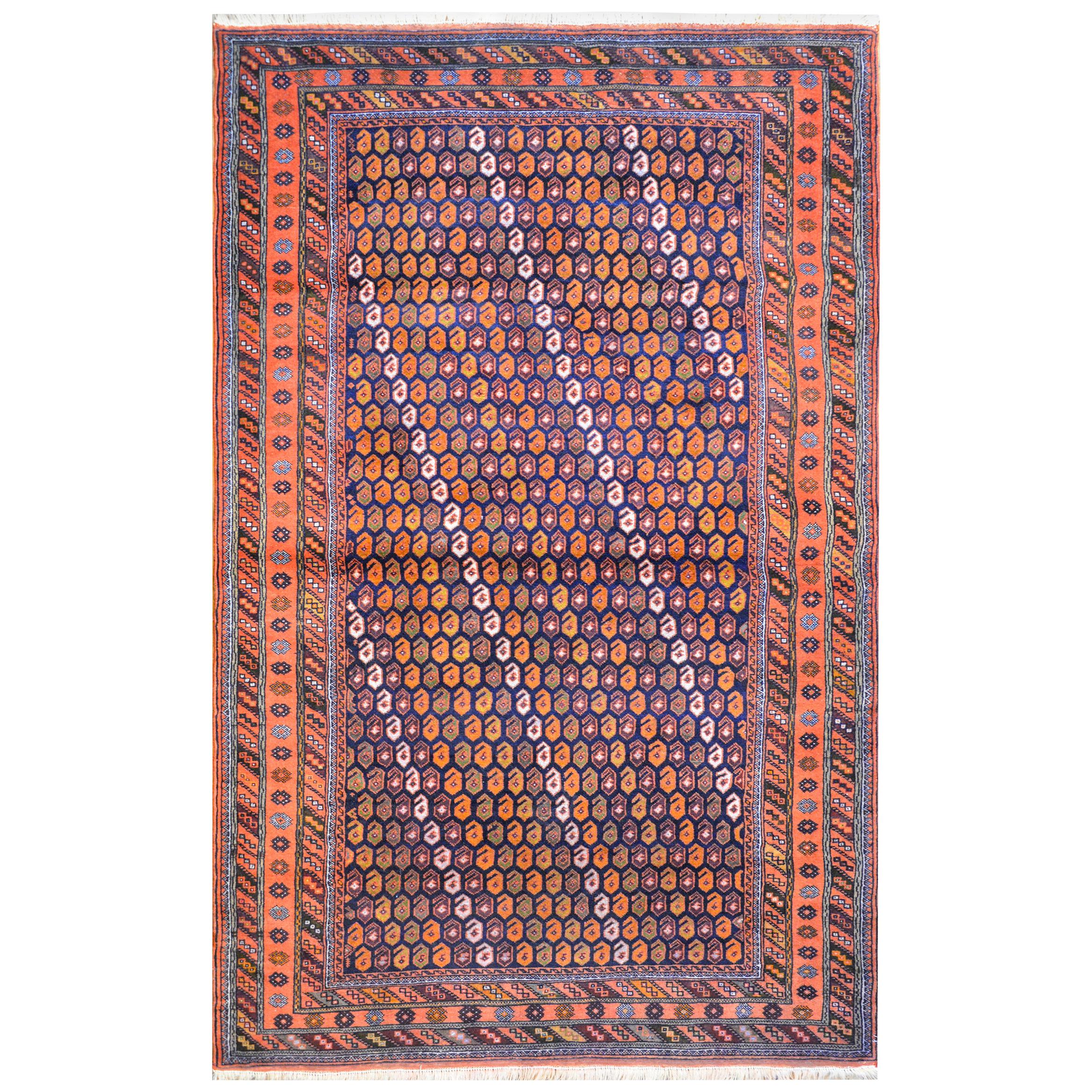 Merveilleux tapis Shiraz du début du 20ème siècle