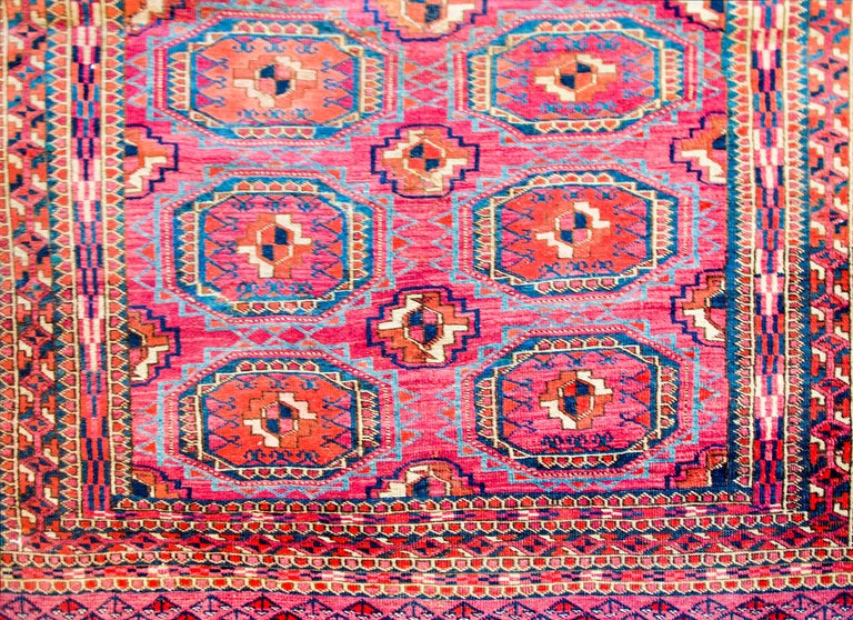 Wonderful Early 20th Century Teke Rug For Sale at 1stDibs