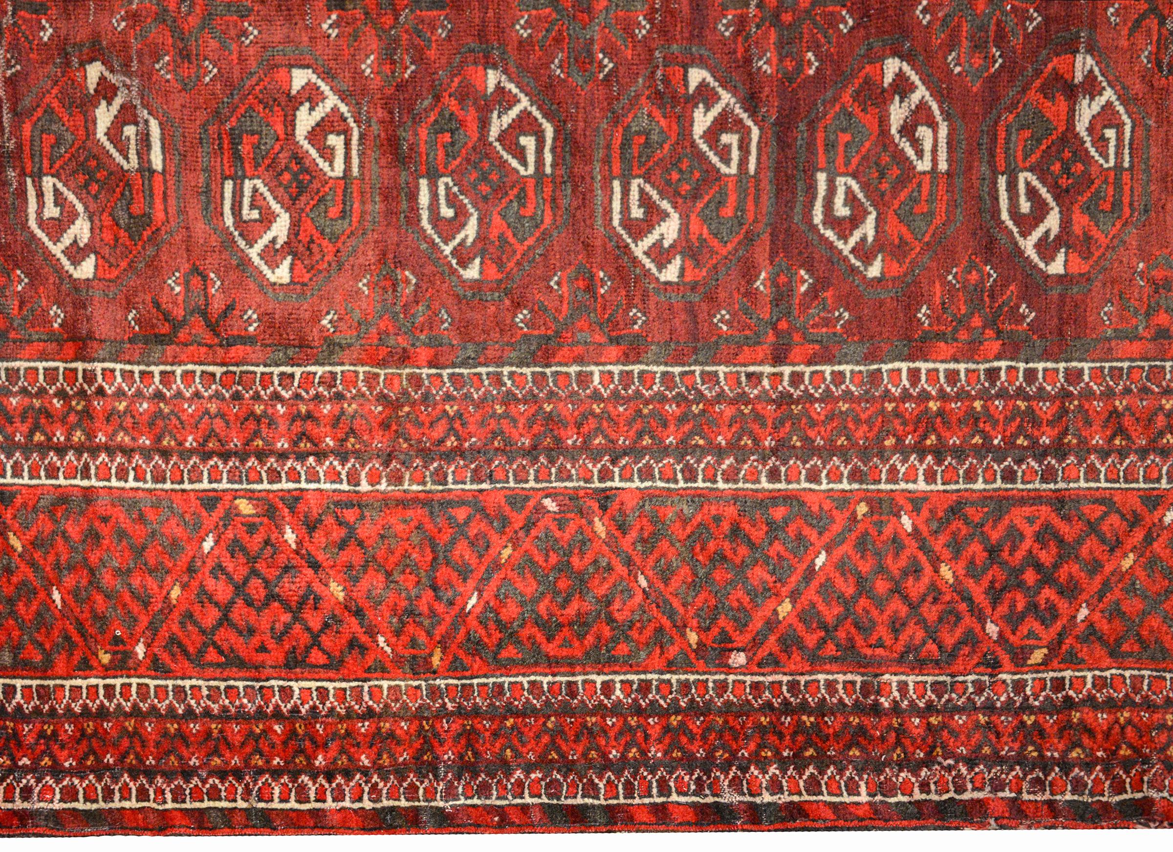 Mid-20th Century Wonderful Early 20th Century Turkomen Rug For Sale