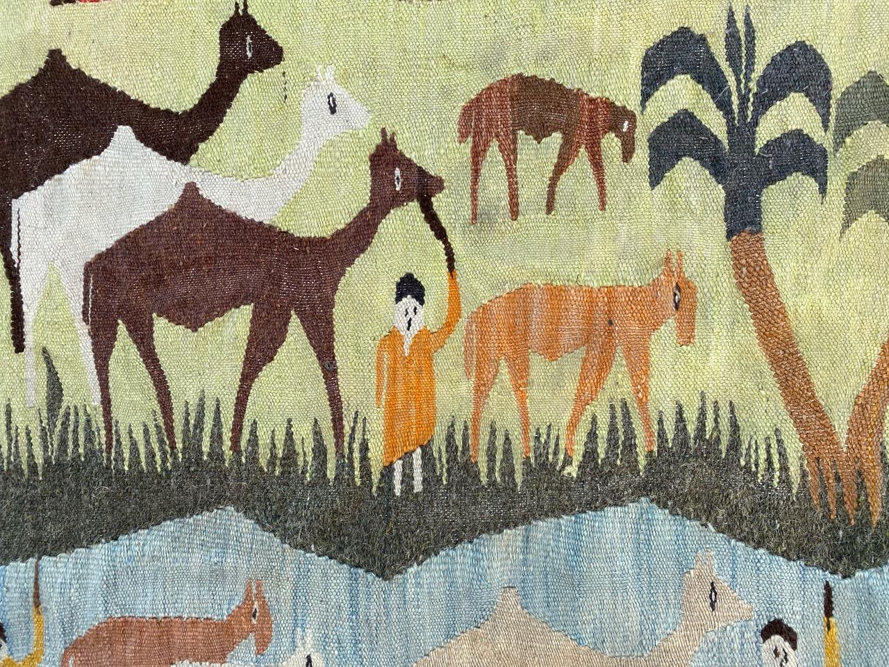 Wool Wonderful Egyptian Vintage Tapestry