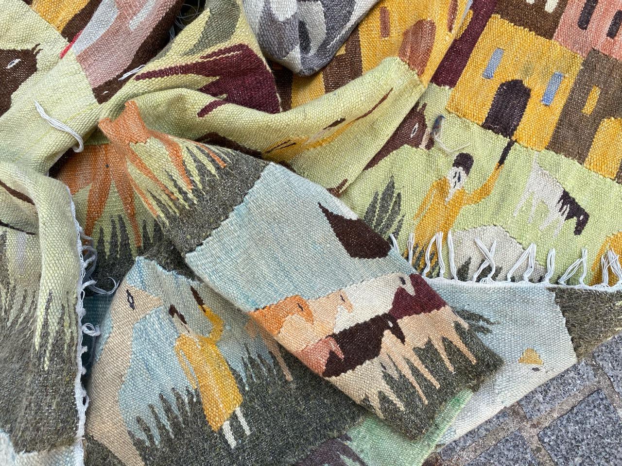 Wonderful Egyptian Vintage Tapestry 1