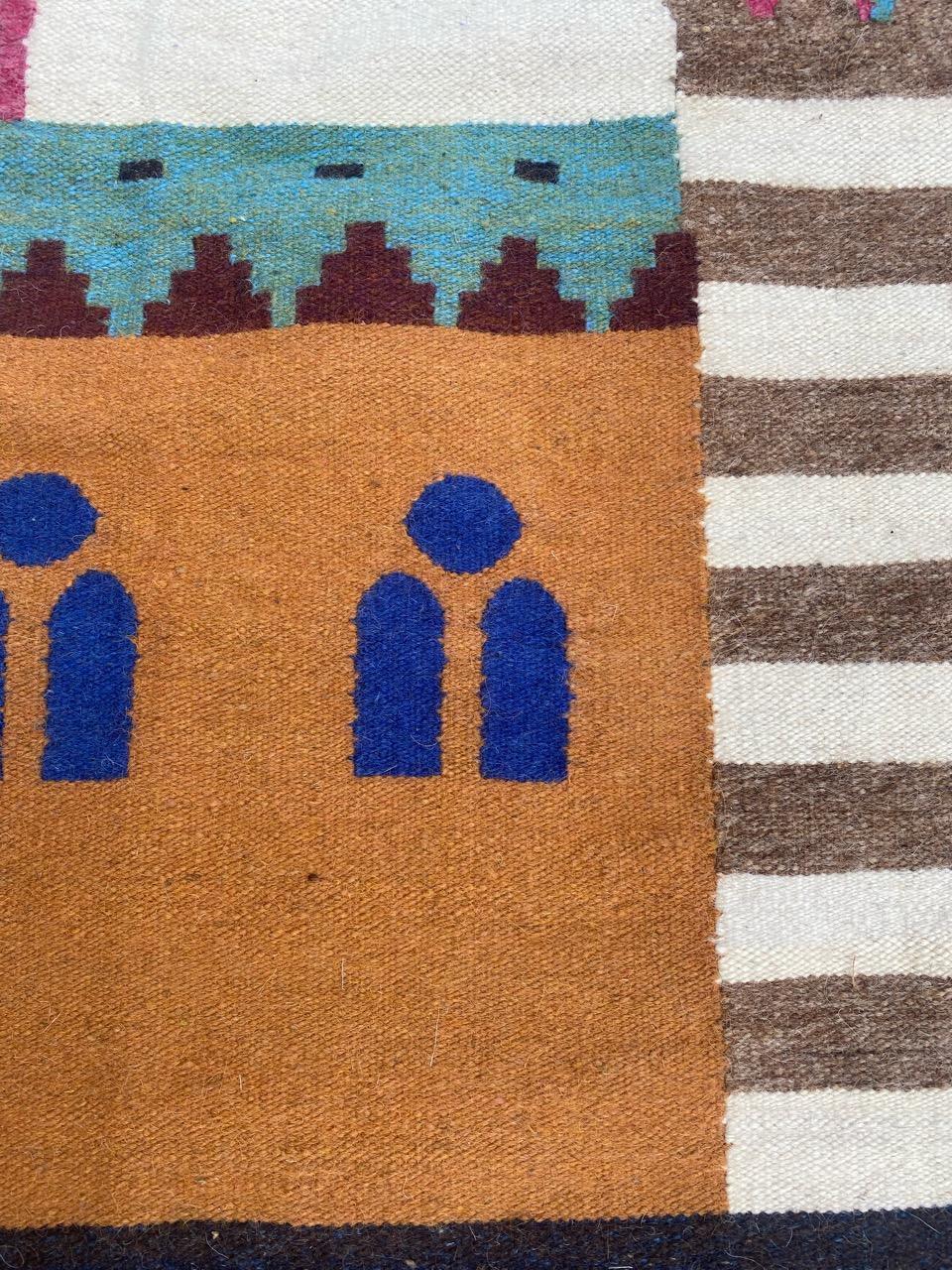 Merveilleuse tapisserie égyptienne vintage de Bobyrug en vente 7