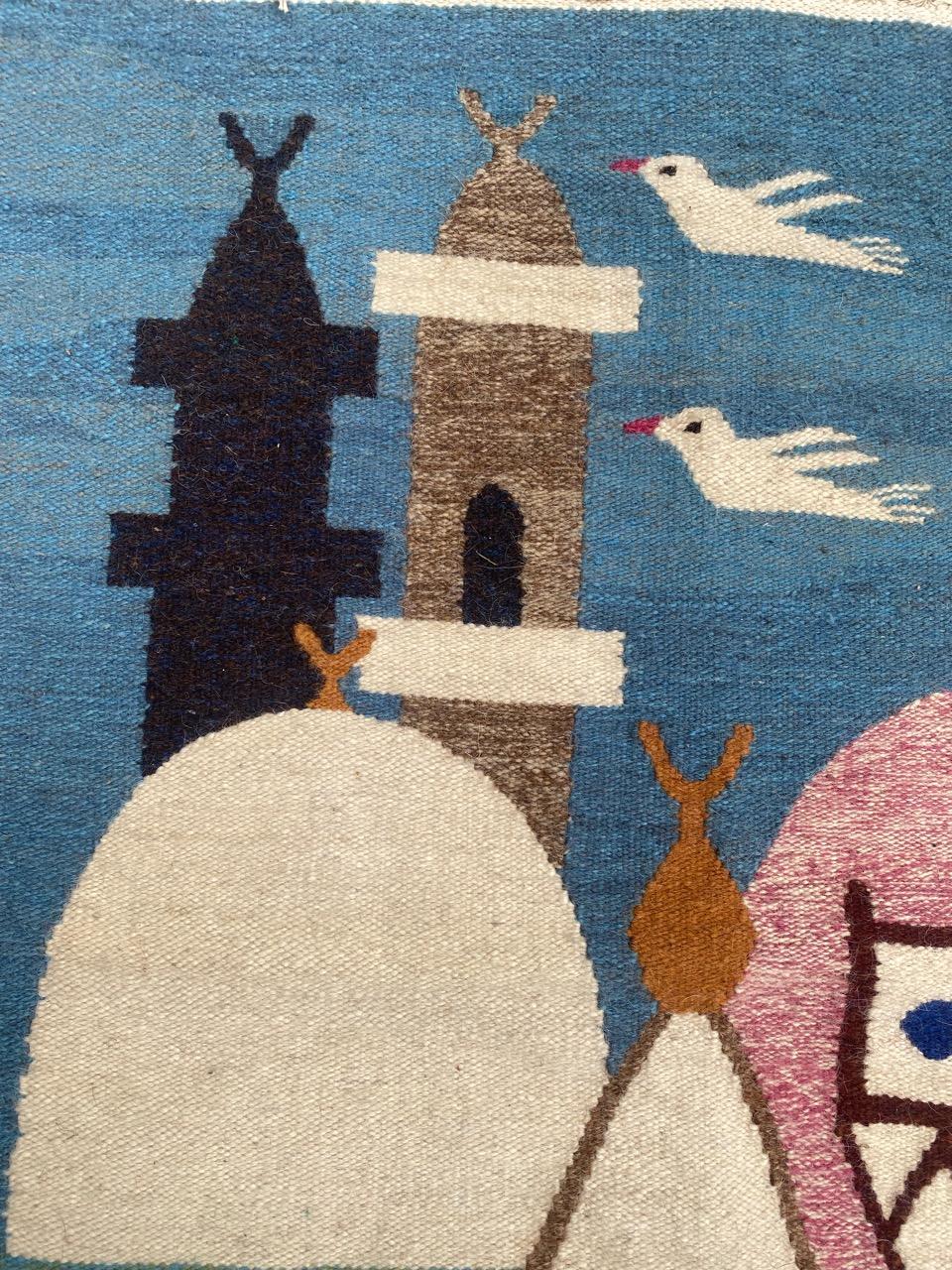 Bobyrugs wundervoller alter ägyptischer Wandteppich (20. Jahrhundert) im Angebot