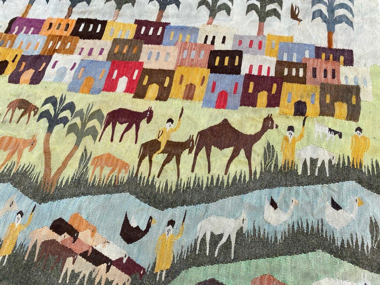 20th Century Wonderful Egyptian Vintage Tapestry