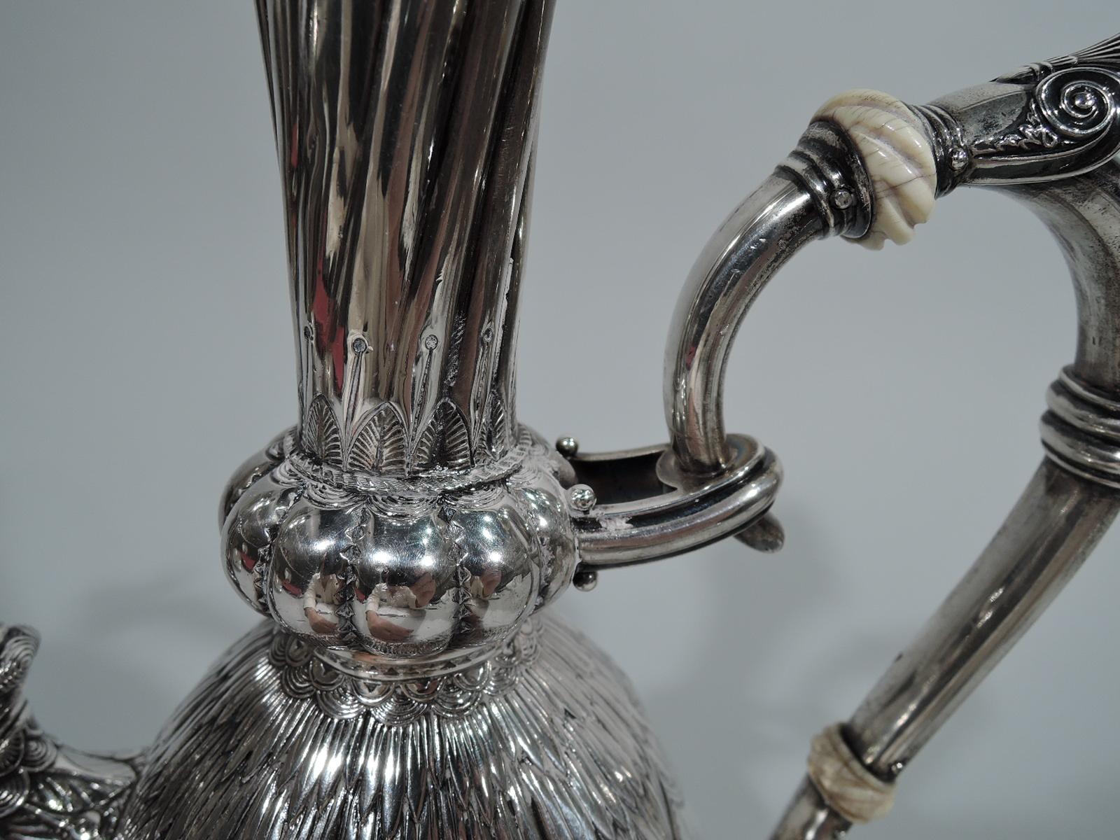 American Wonderful Exotic Sterling Silver Turkish Coffeepot by Gorham