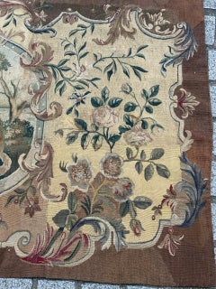 Wonderful fine 18th century Aubusson tapestry «Animals»