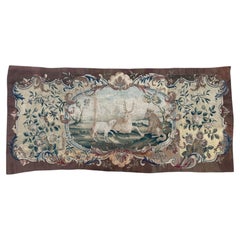 Wonderful fine 18th century Aubusson tapestry «Animals»
