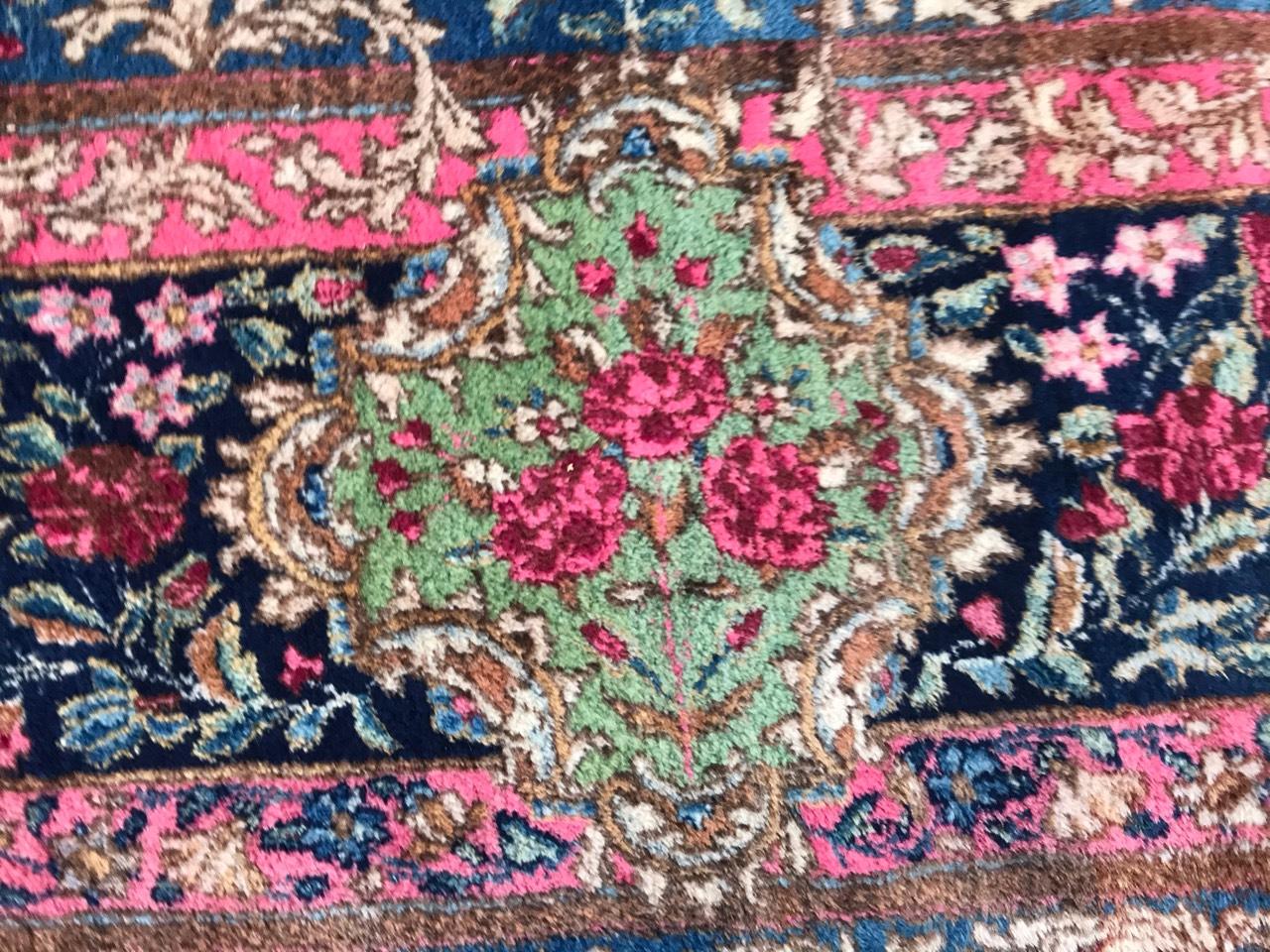 Wonderful extremely Fine and Large Kirman style rug For Sale 2