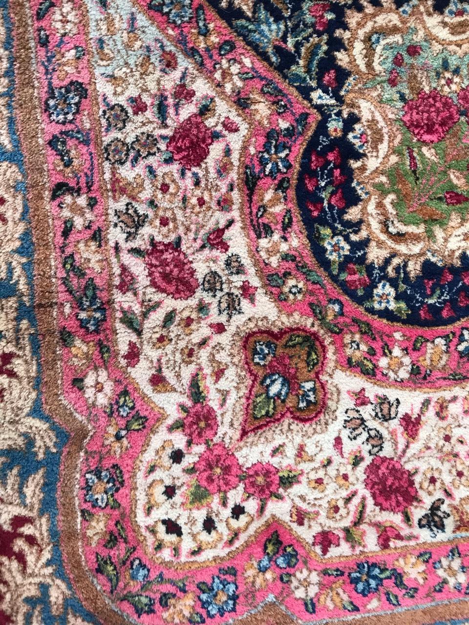 Wonderful extremely Fine and Large Kirman style rug For Sale 4