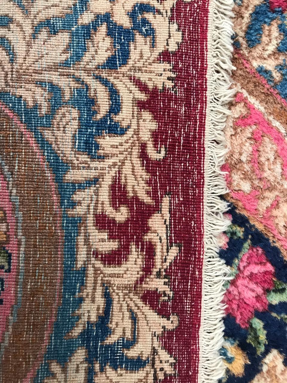 Wonderful extremely Fine and Large Kirman style rug For Sale 7