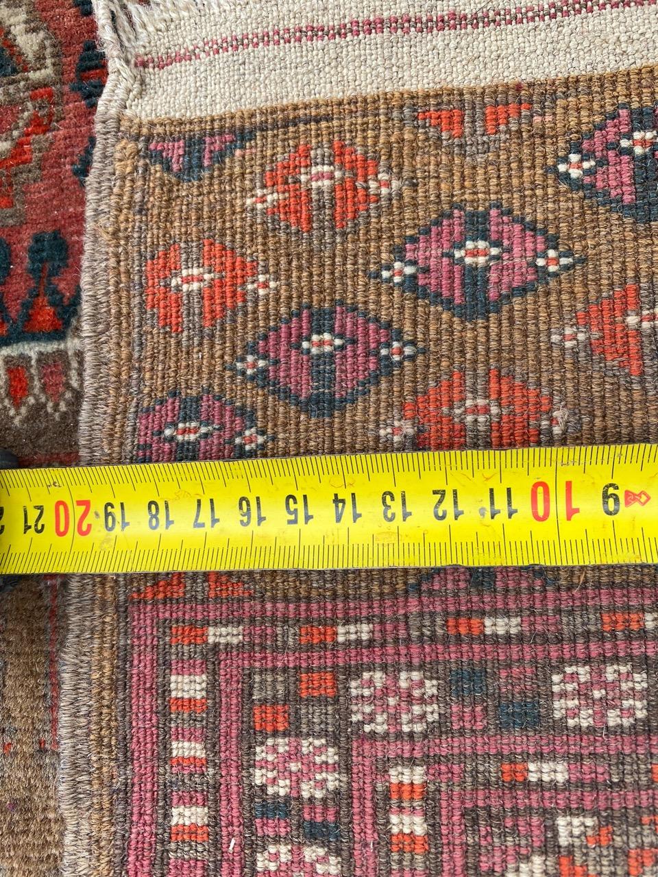 Magnifique tapis turkmène ancien de grande taille en vente 12