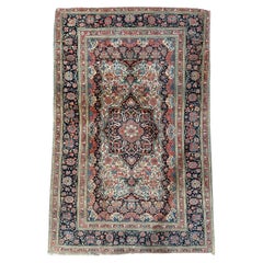 Wonderful fine antique Mohtasham rug