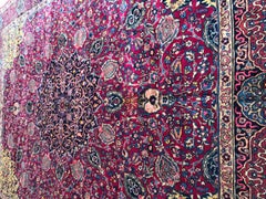 Wonderful Fine Large Antique Kirman Rug
