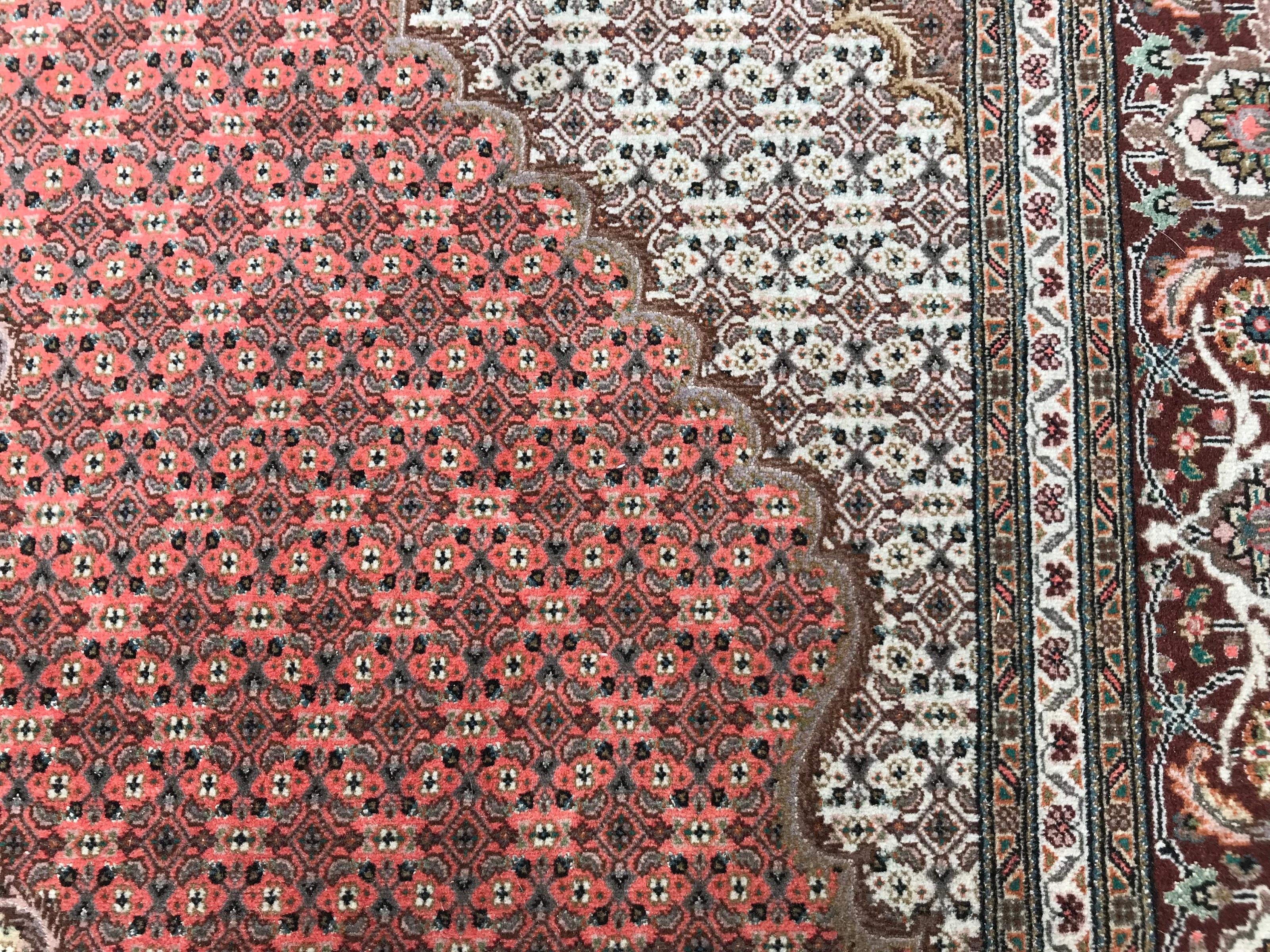 Wunderschöner feiner großer Täbris-Teppich (Tabriz) im Angebot