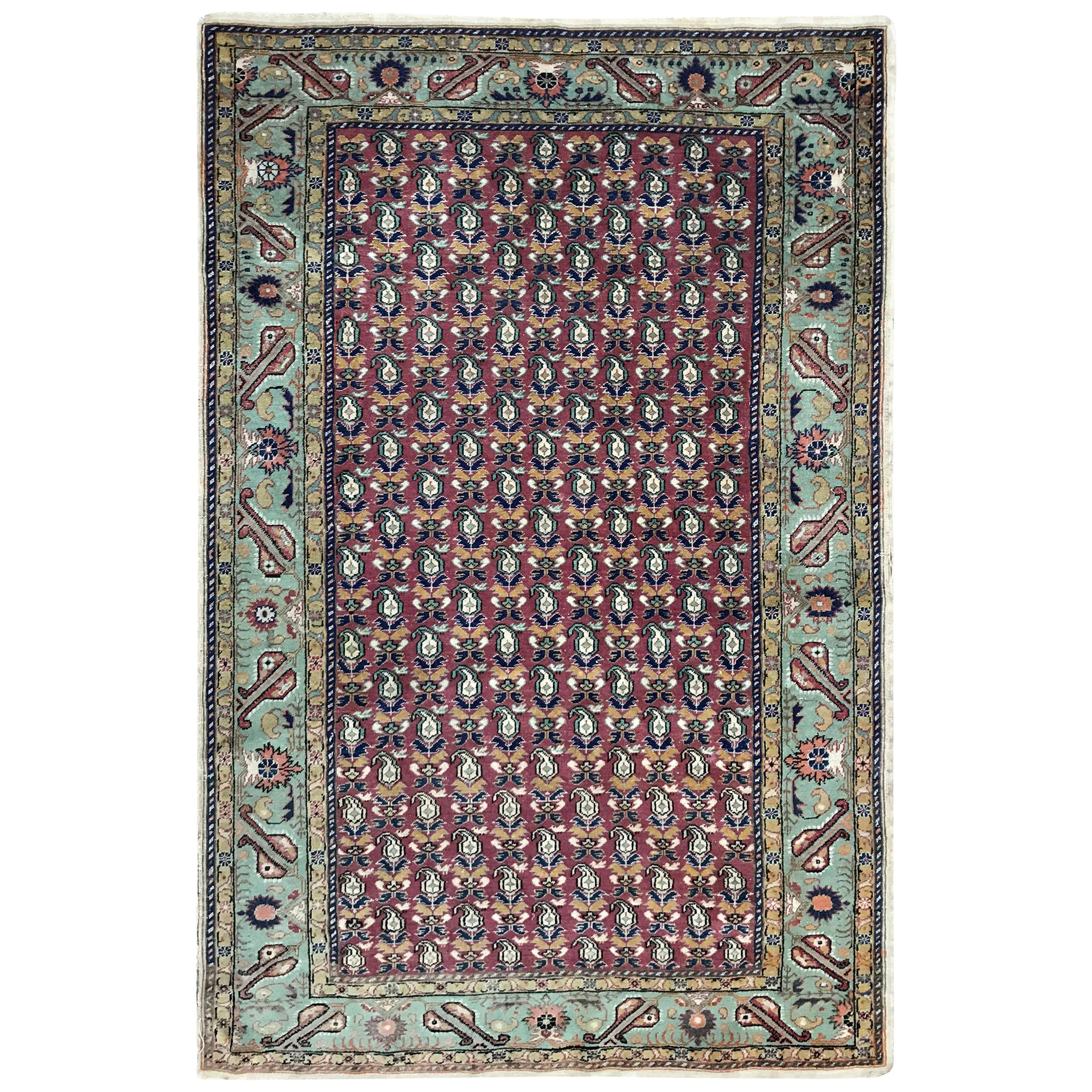 Wonderful Fine Turkish Sivas Rug For Sale