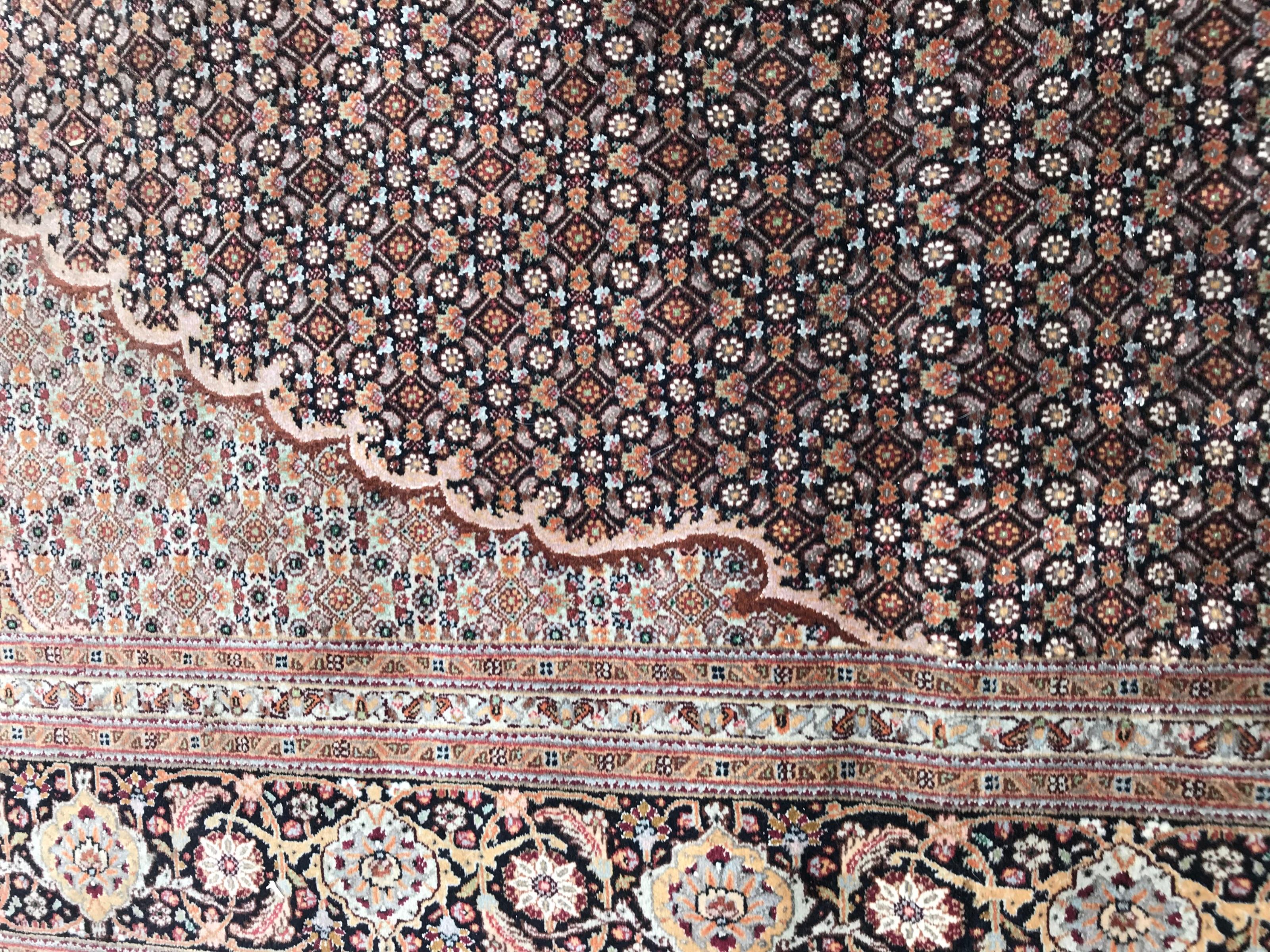 Wonderful Fine Vintage Tabriz Rug For Sale 2