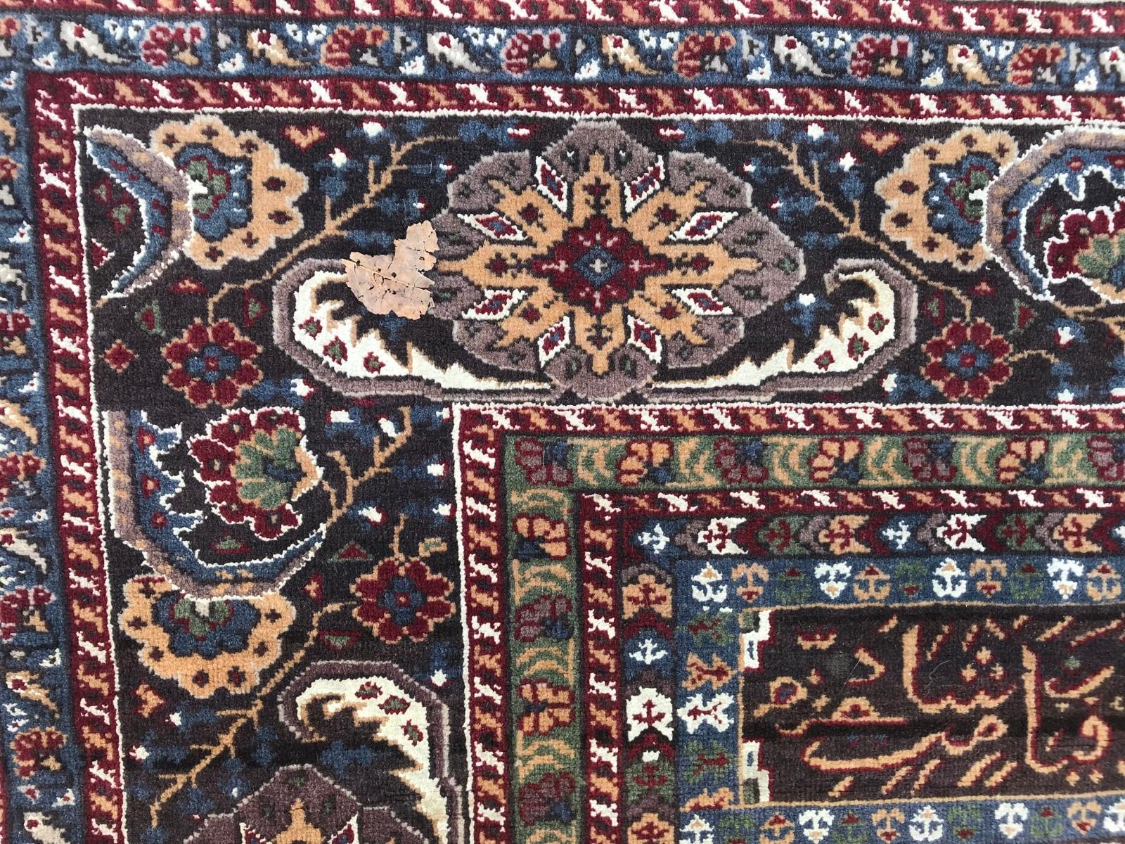 Wool Wonderful Fine Vintage Turkish Panderma Prayer Rug For Sale