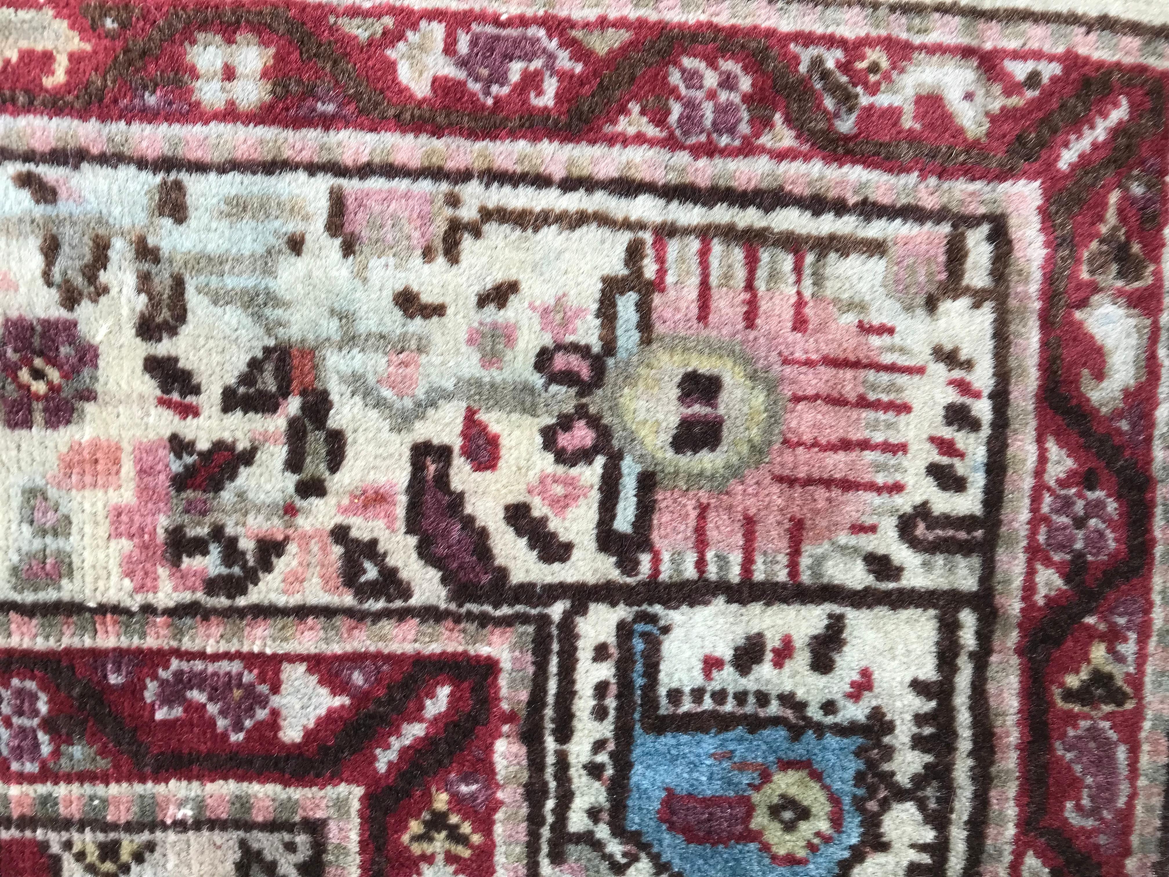 Wonderful Fine Vintage Turkish Sivas Rug 5