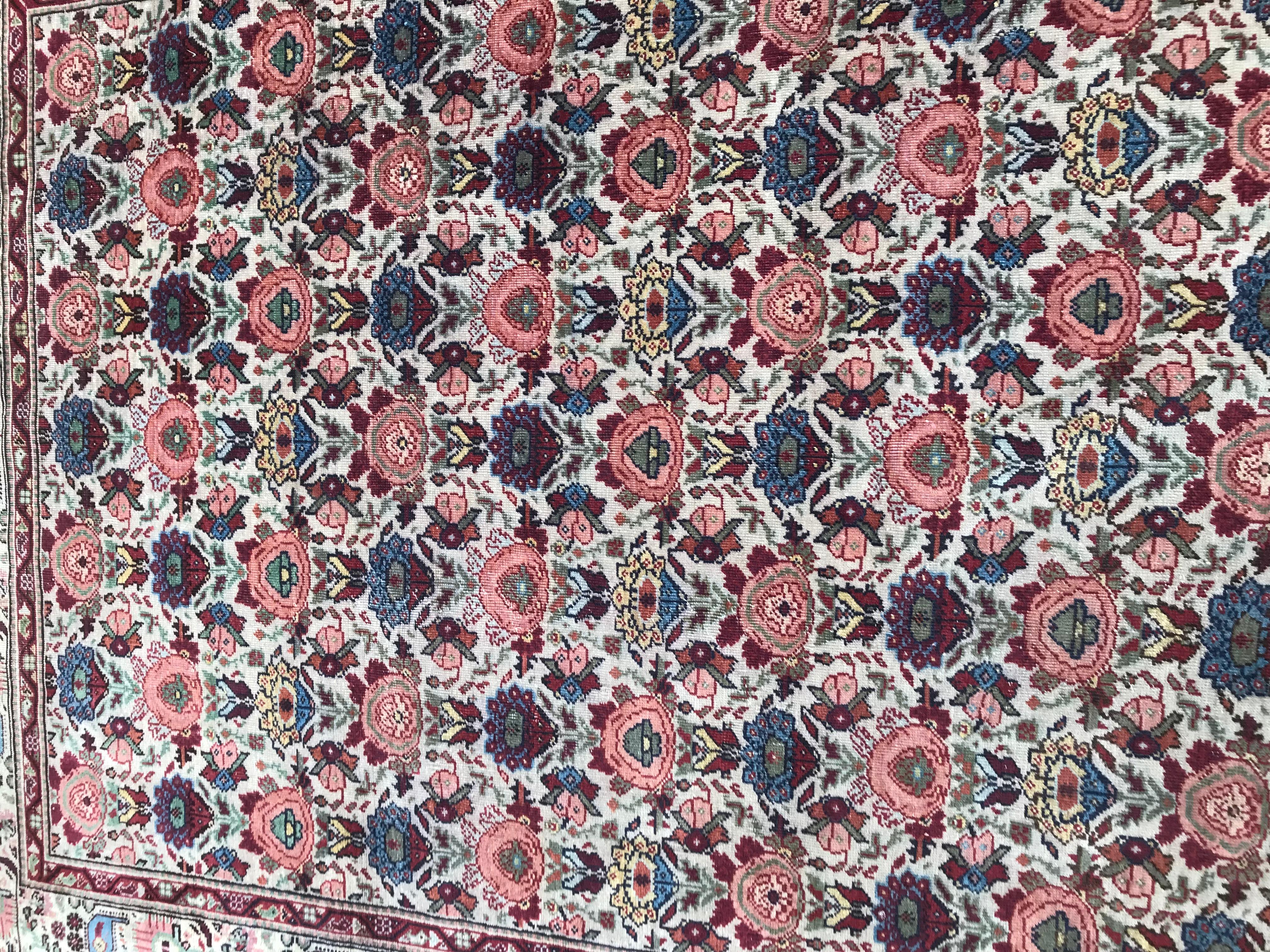 Malayer Il meraviglioso tappeto turco Sivas vintage di Bobyrug in vendita