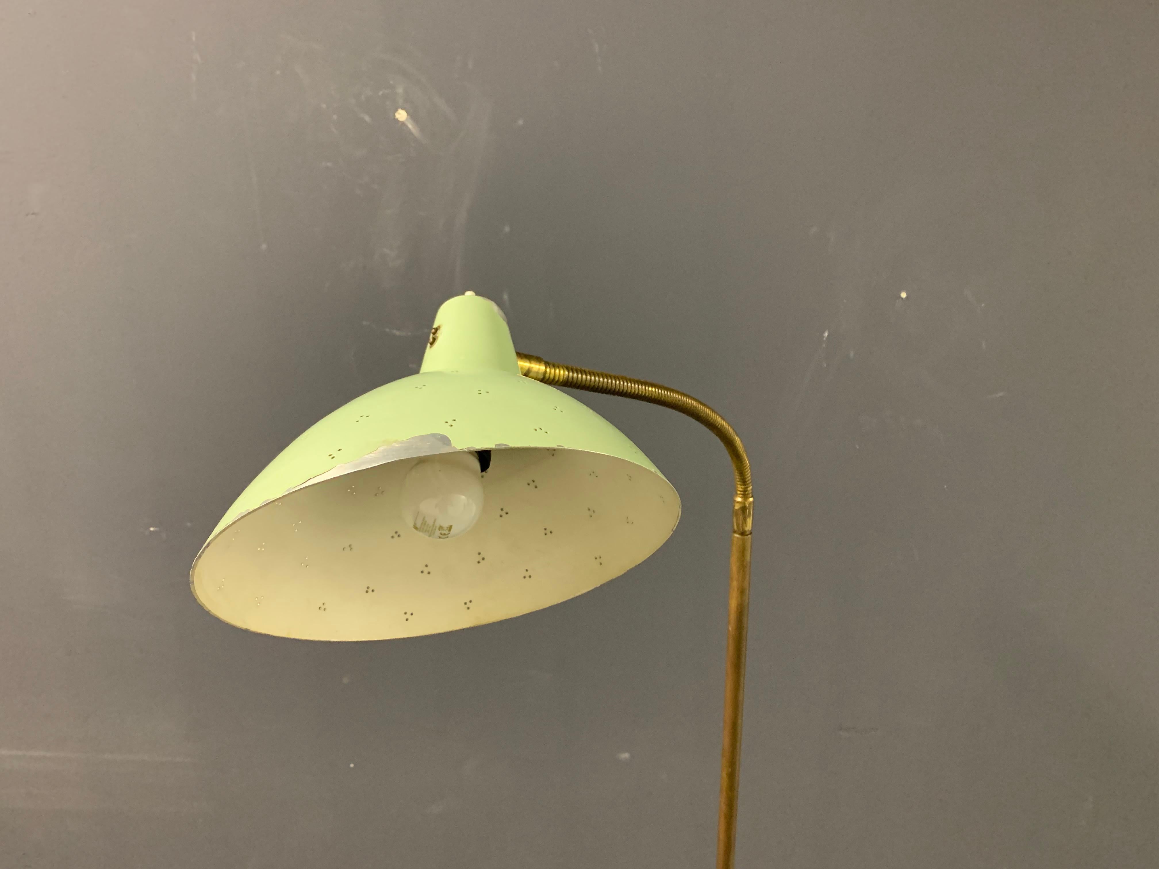 Scandinavian Modern Wonderful Floor Lamp Attributed to Paavo Tynell For Sale