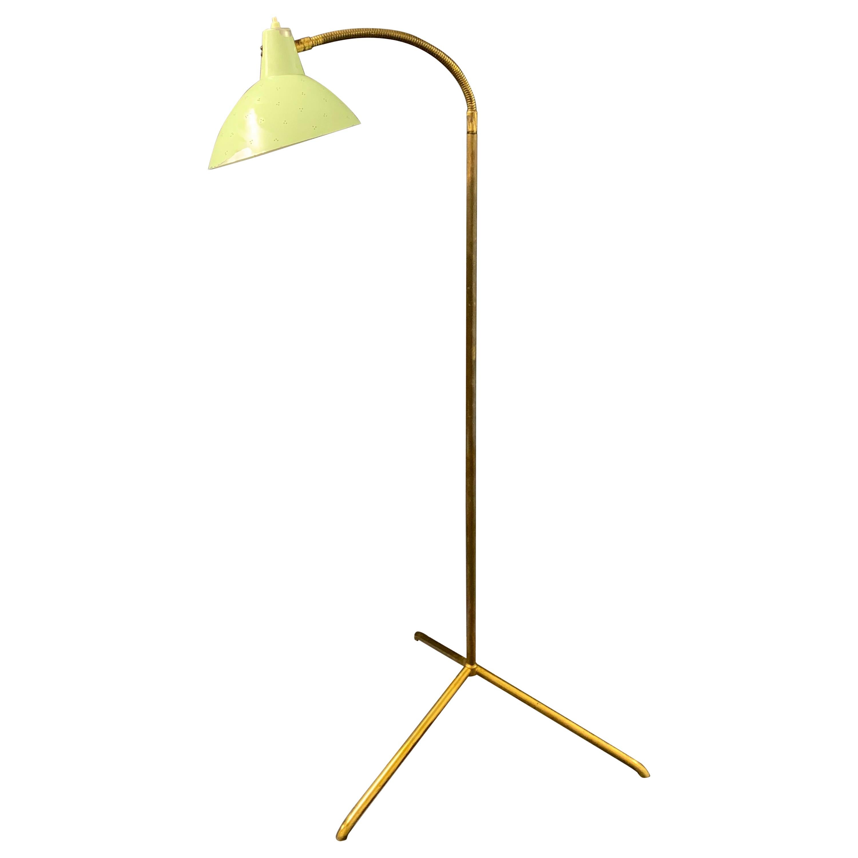 Wonderful Floor Lamp Attributed to Paavo Tynell For Sale
