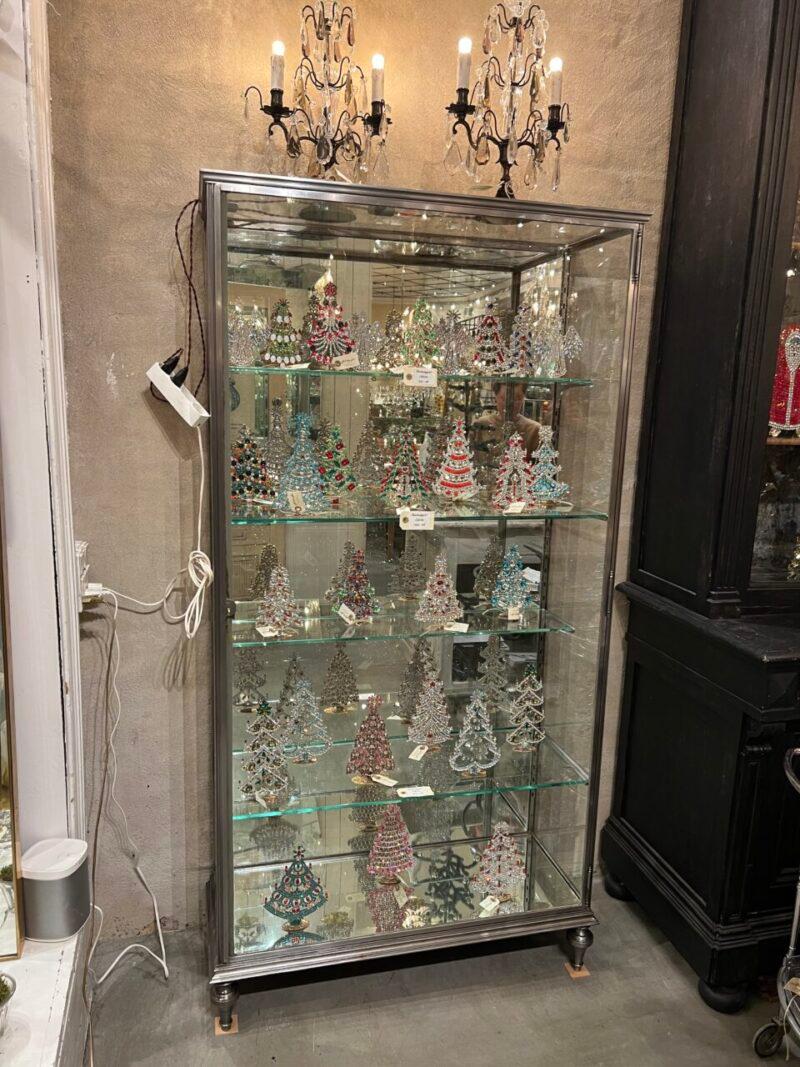 Wonderful Free Standing Art Deco Vitrine, 1930s France en vente 4