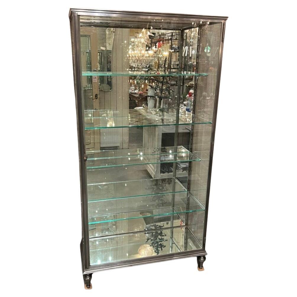 Wonderful Free Standing Art Deco Vitrine, 1930s France