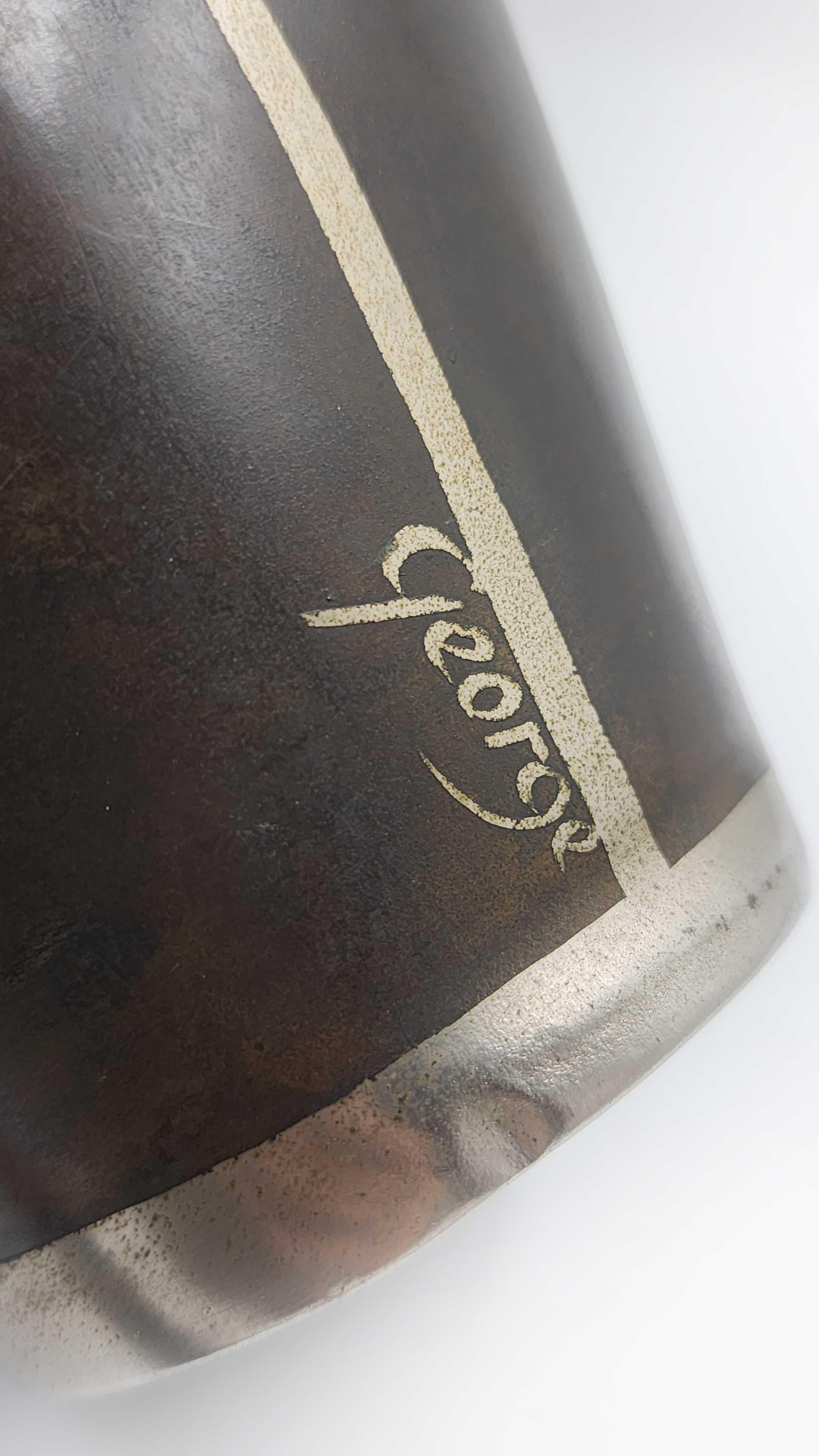 XX secolo Meraviglioso vaso francese Art Deco Jacques Douau Editions D'Art Firmato George in vendita