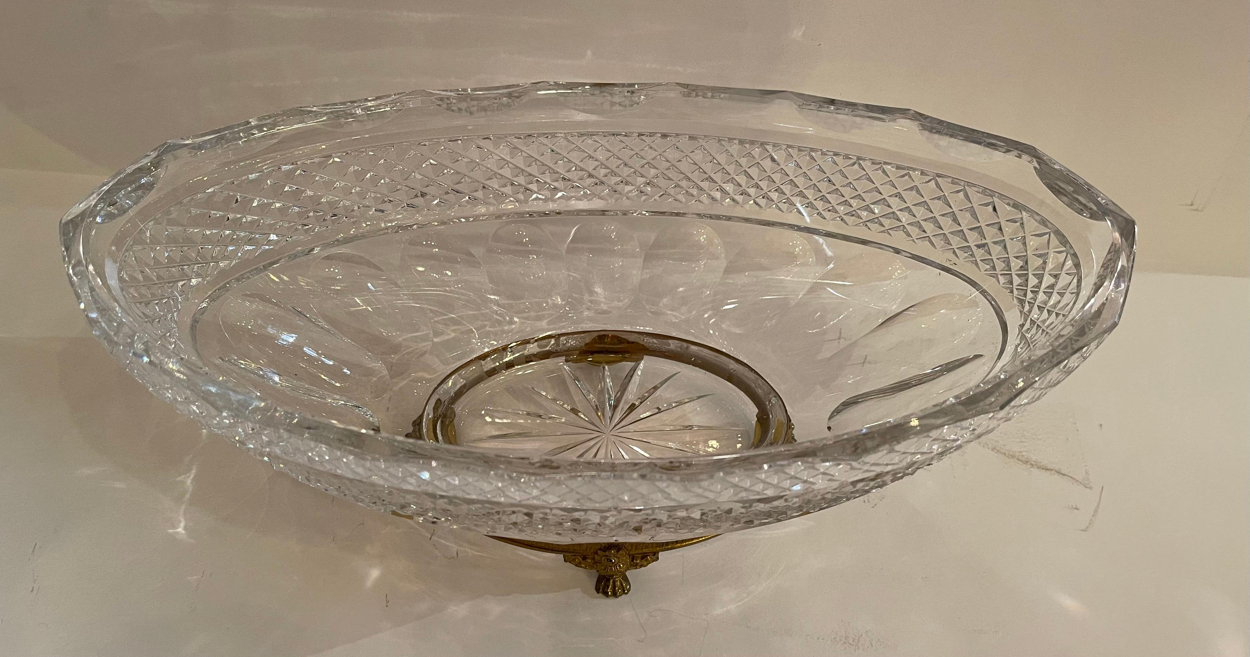 vintage baccarat crystal bowl