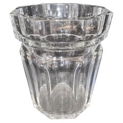 Wonderful French Baccarat Crystal Champagne Ice Bucket Large Vase Centrepiece