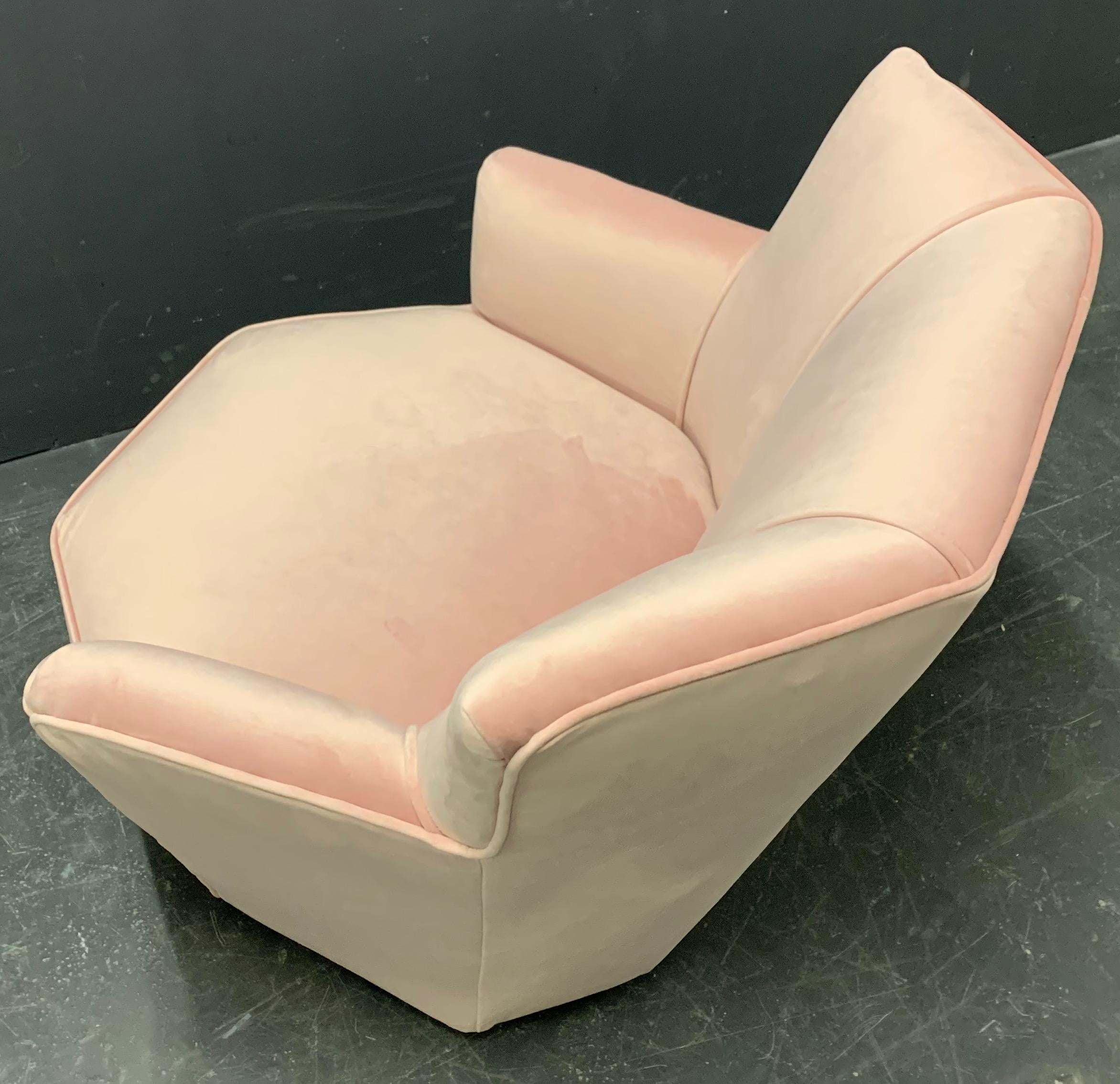 Wonderful French Boudoir Lounge Chair For Sale 1