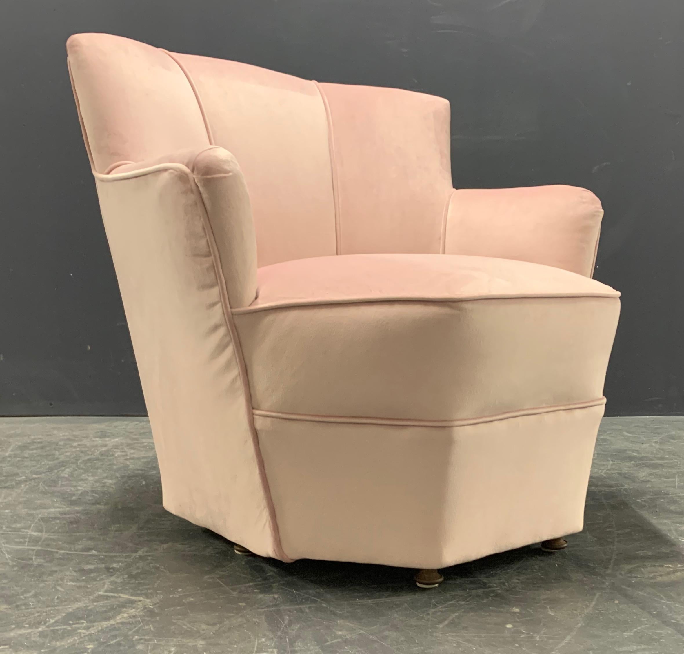 Wonderful French Boudoir Lounge Chair For Sale 5