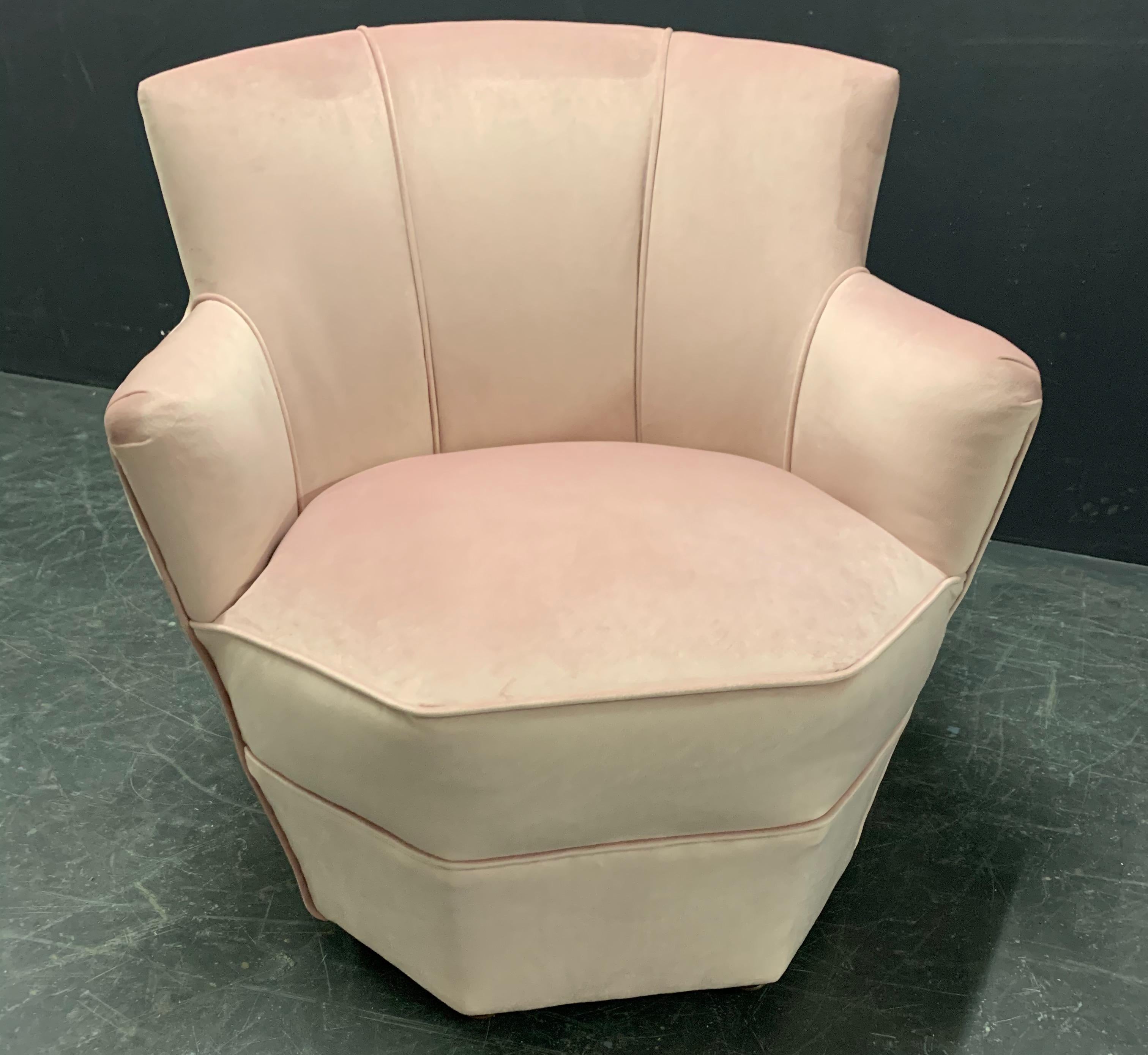 Wonderful French Boudoir Lounge Chair For Sale 7