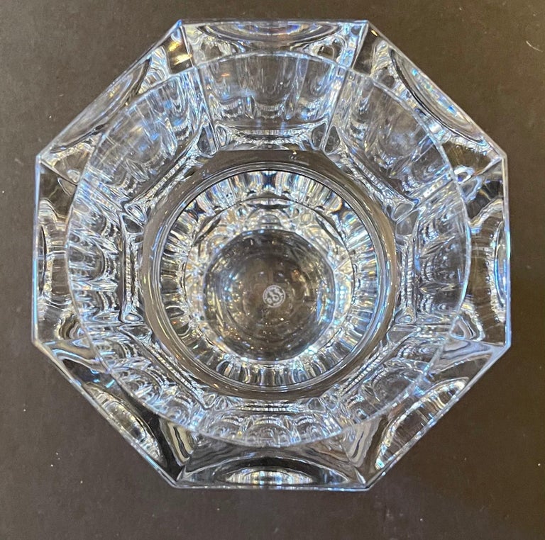 Wonderful French Cut Crystal Baccarat Edith MidCentury Modern Panel