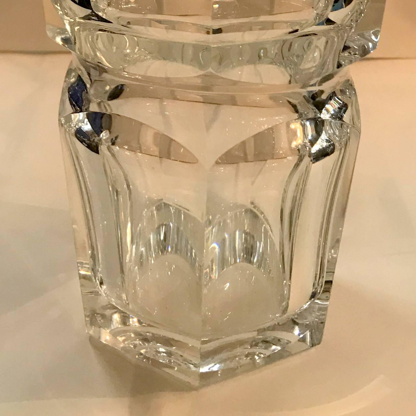 marquis crystal vase