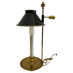 Meravigliosa lampada a candela in bronzo dorato (ormolu) in stile Impero francese neoclassico
