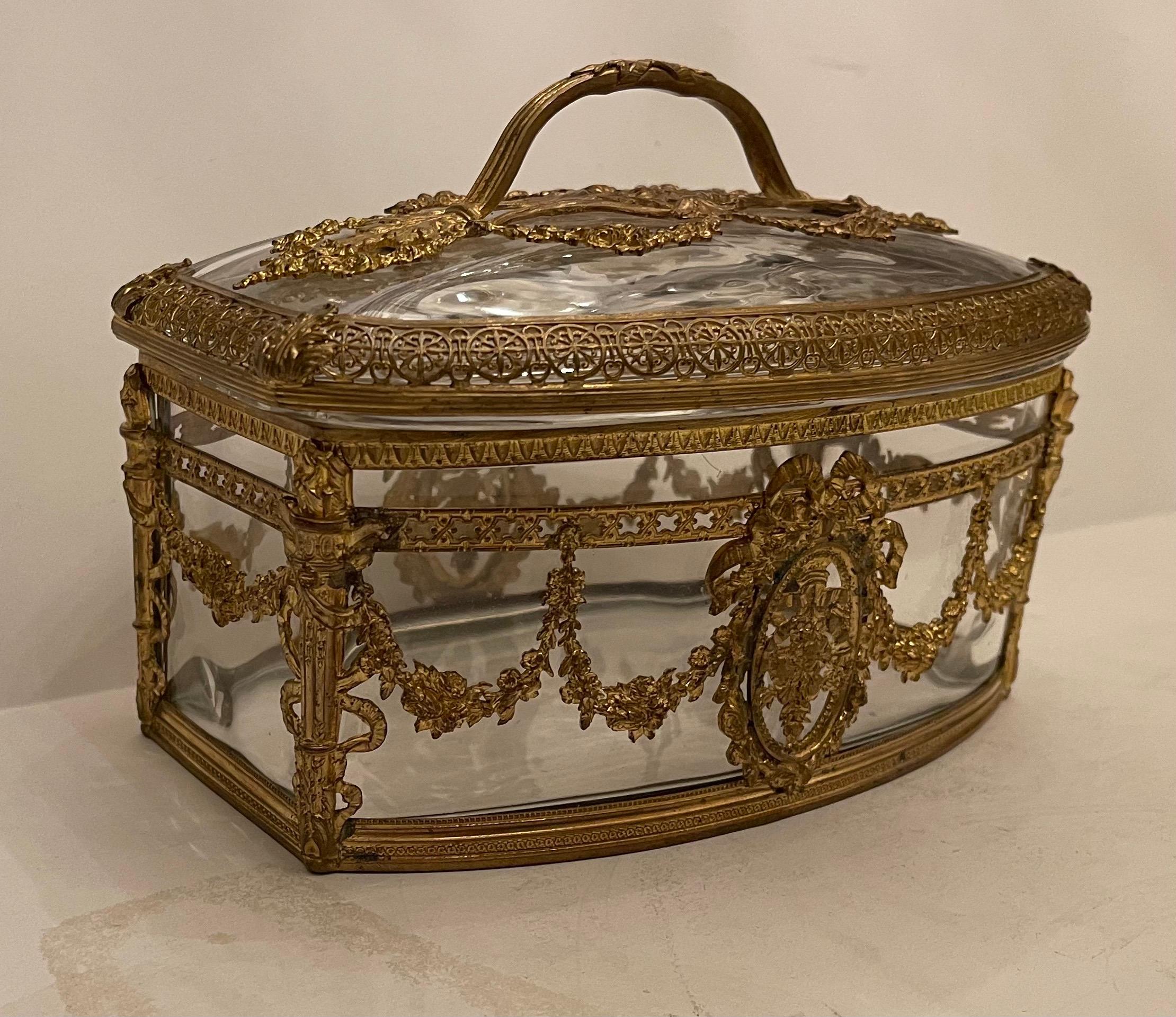 ormolu jewelry casket history