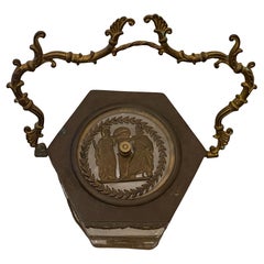 Wunderbare Französisch Ormolu montiert Glas Bronze Baccarat Jar Schatulle Schmuckkästchen