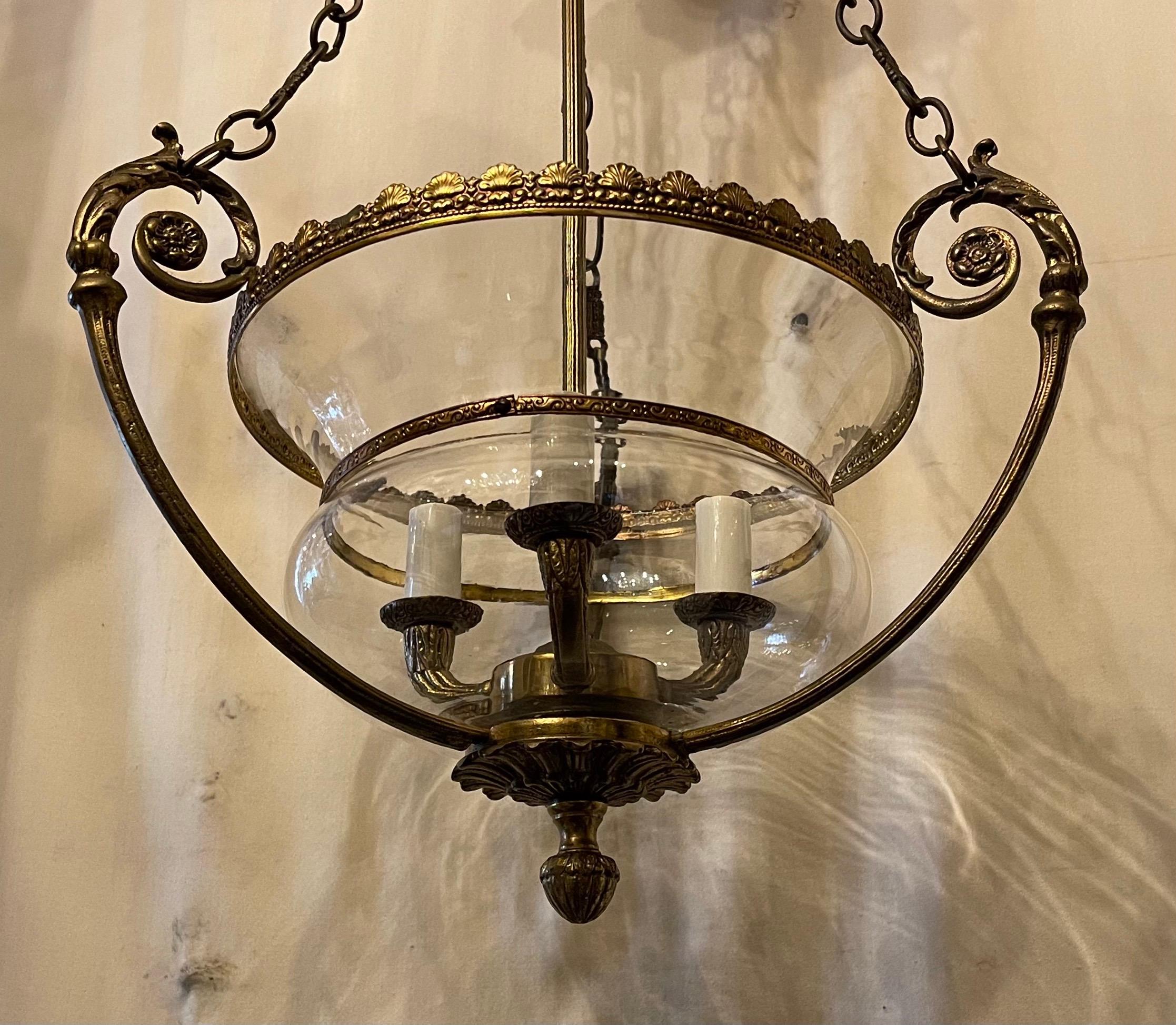 flush ceiling bell lantern