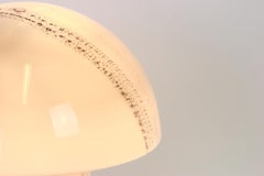 Wonderful Glass Mushroom Table Lamp by Peill & Putzler, Germany, 1970