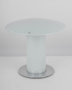 1 de 2 Merveilleuse lampe de table à champignon en verre par Peill & Putzler, Allemagne, années 1970