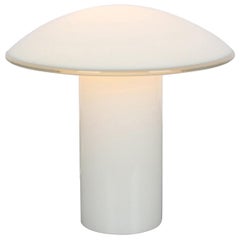Wonderful Glass Mushroom Table Lamps by Peill & Putzler, Germany, 1970s