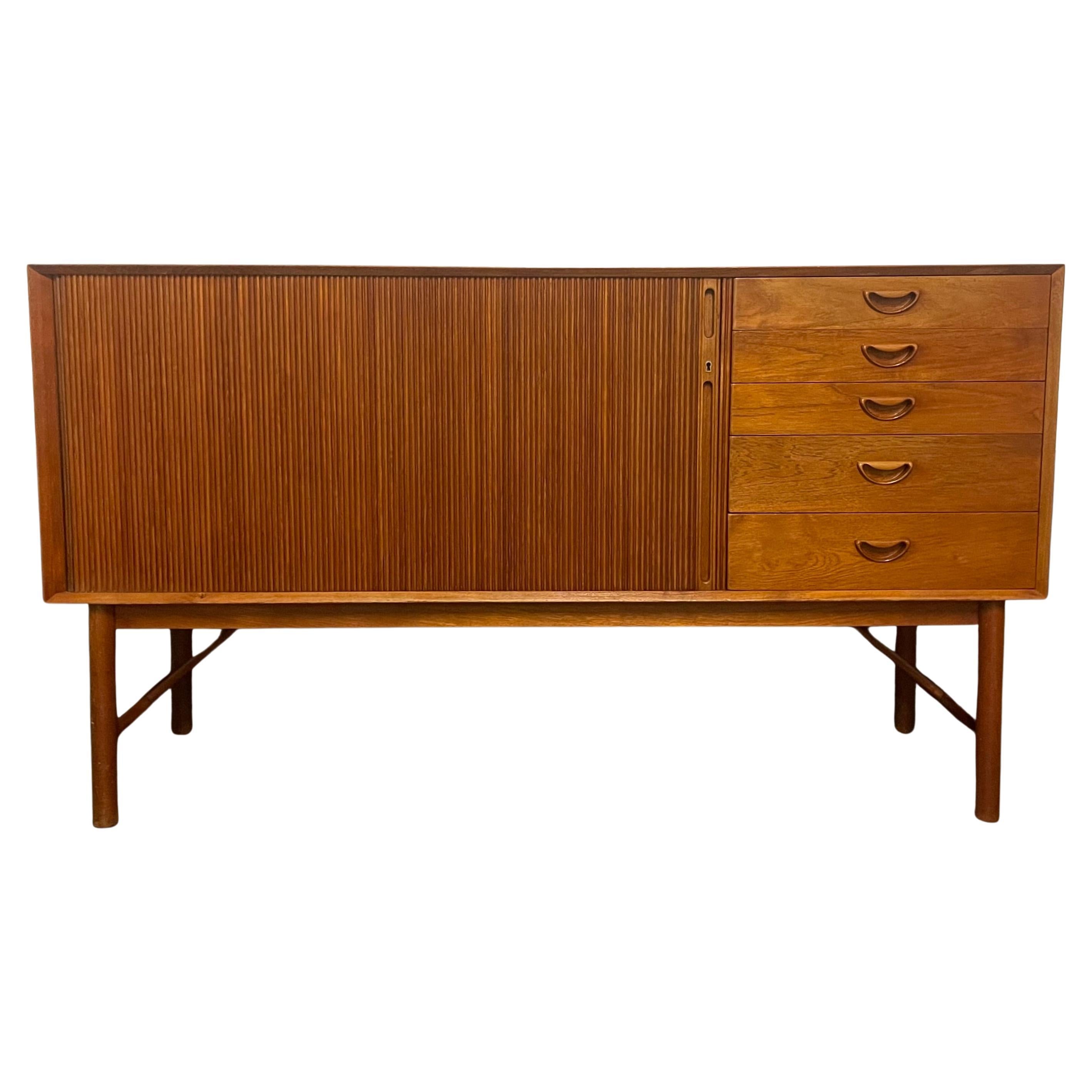 Wonderful Handcrafte Teakwood Sideboard by Peter Hvidt and Orla Mølgaard-Nielsen