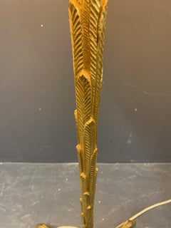 Merveilleux lampadaire Maison Baguès bronze réglable en hauteur